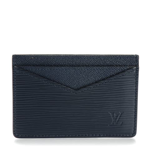 louis vuitton card holder neo porte cartes epi|louis vuitton card case men.